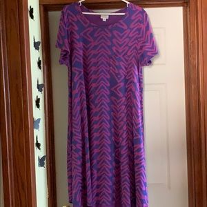 LulaRoe Carly dress *unicorn*🦄